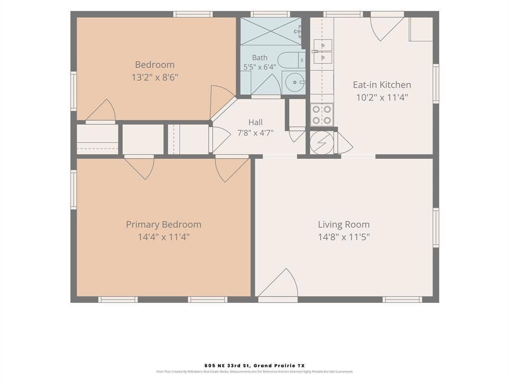 605 NE 33rd Street, Grand Prairie, TX 75050 Floor plan