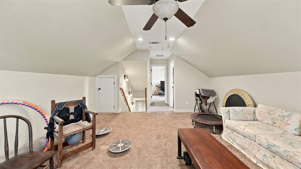 6503 Pirlie Court, Granbury, TX 76049 With extra closet and storage to Attic