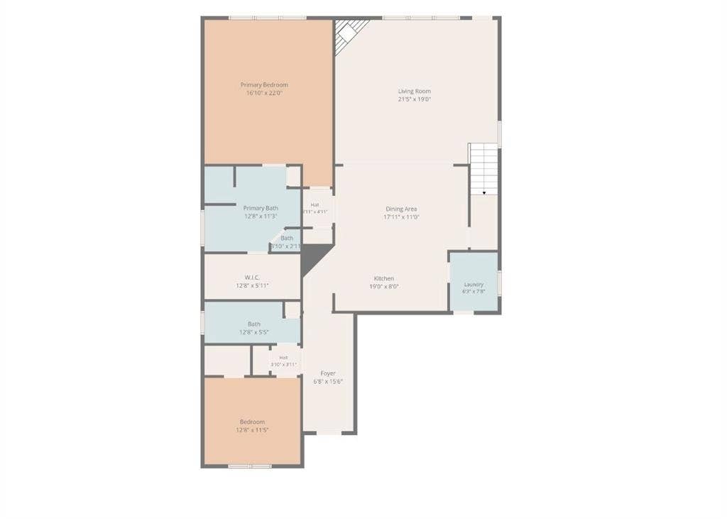 225 Bentley Drive, Midlothian, TX 76065 First Floor , garage entrance through laundry room ( not shown)