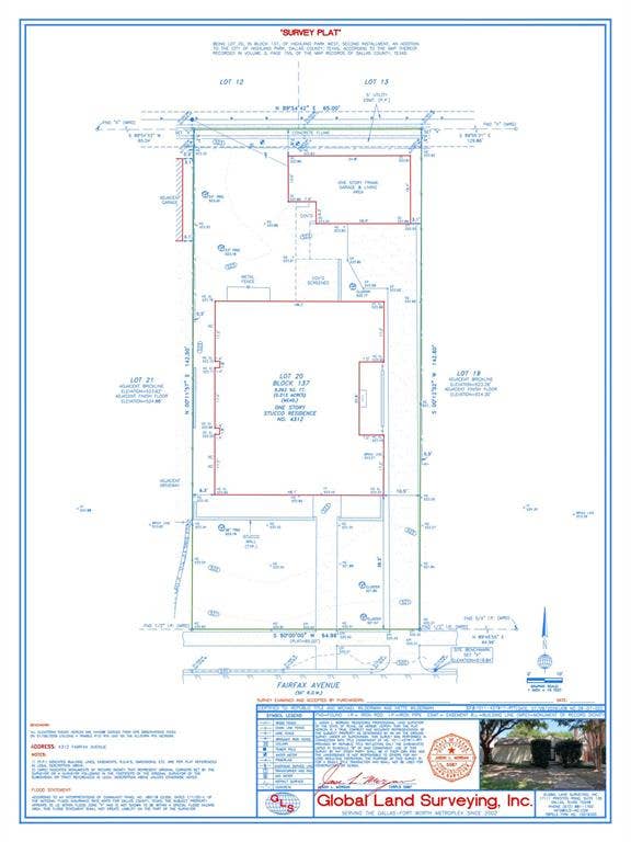 Property photo for 4312 Fairfax Avenue, Highland Park, TX