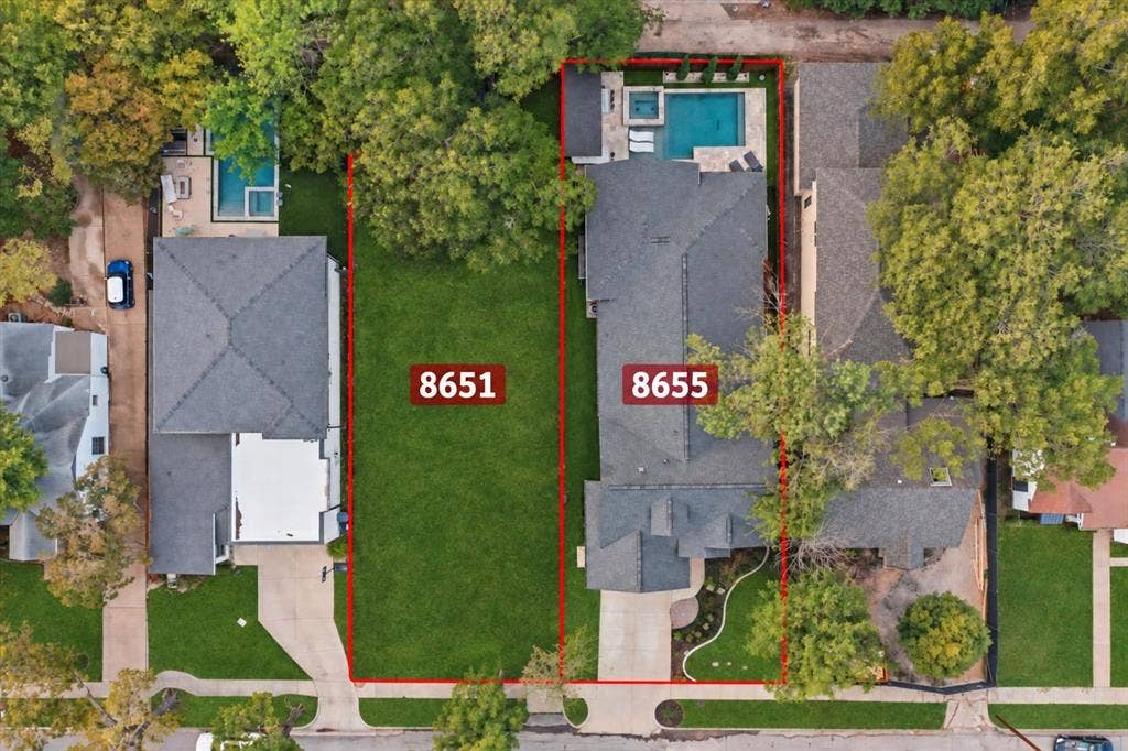 8651 Forest Hills Boulevard, Dallas, TX 75218 The home to the right at 8655 Forest Hills Blvd is also for sale