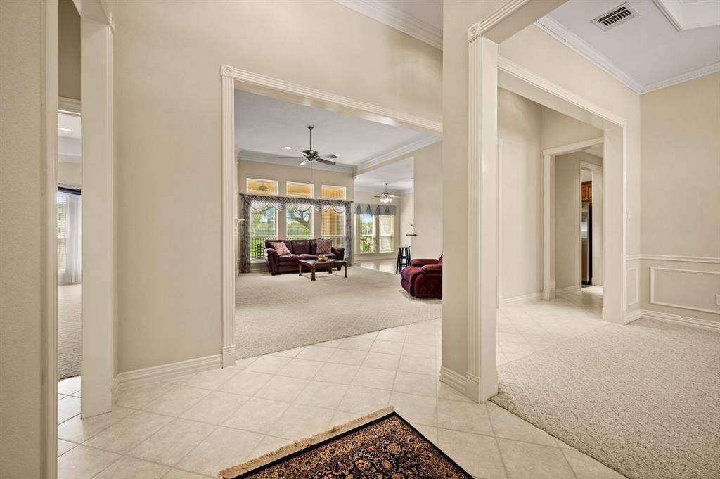 10701 Whitestone Ranch Road, Benbrook, TX 76126 Expansive Hallways for open concept living