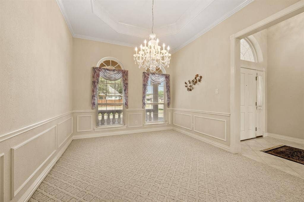 10701 Whitestone Ranch Road, Benbrook, TX 76126 Elegant Formal Dining Room