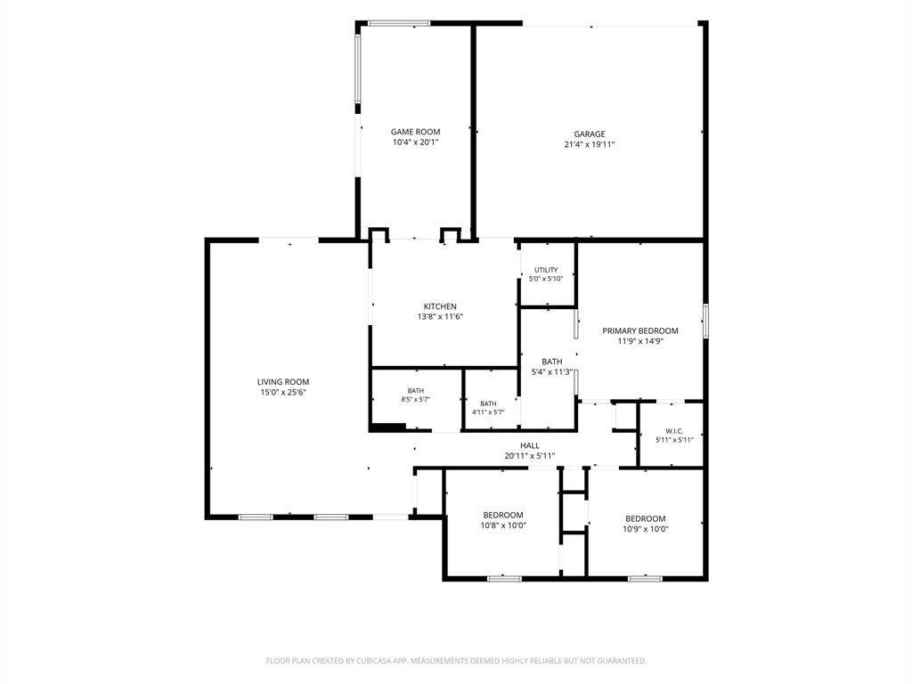 108 Kingsbridge Drive, Garland, TX 75040 Floor plan