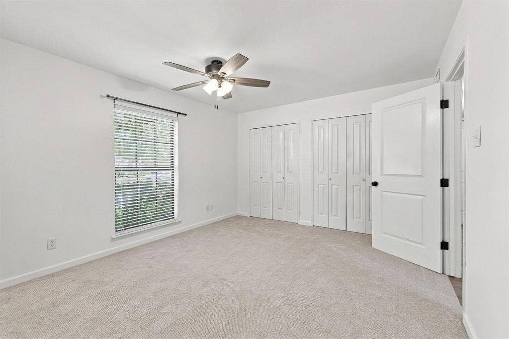 Bedroom 4 with fresh paint and carpet