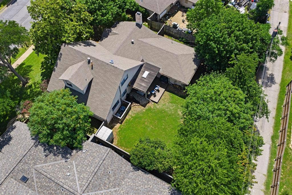 Overhead view