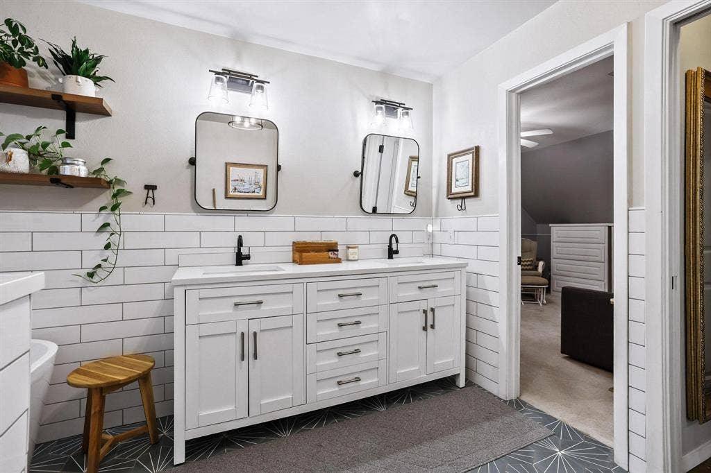 Primary bathroom spa retreat
