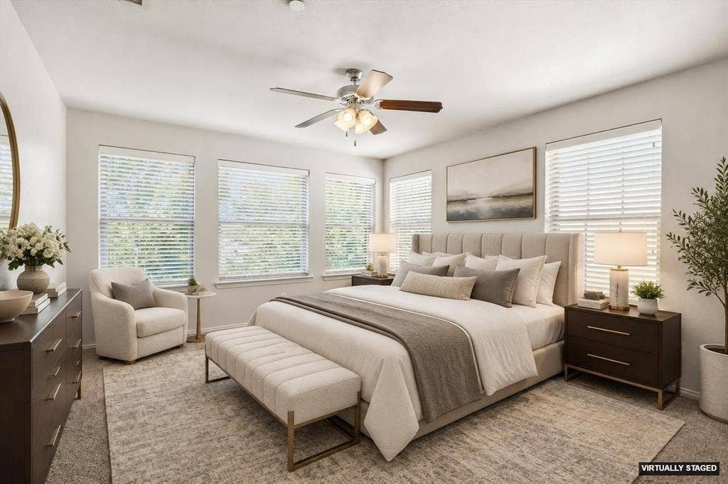 6529 Rutherford Road, Plano, TX 75023 Bedroom #4 is on the 2nd floor and is large enough to serve as a Game or Media Room if wanted.