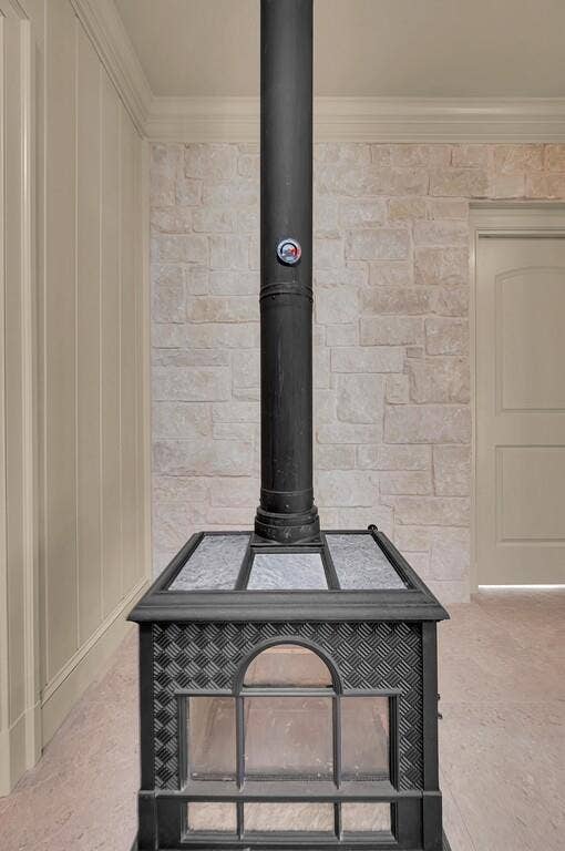 3989 Sunset Cliff Road, Burnet, TX 78611 Soap Stone Stove