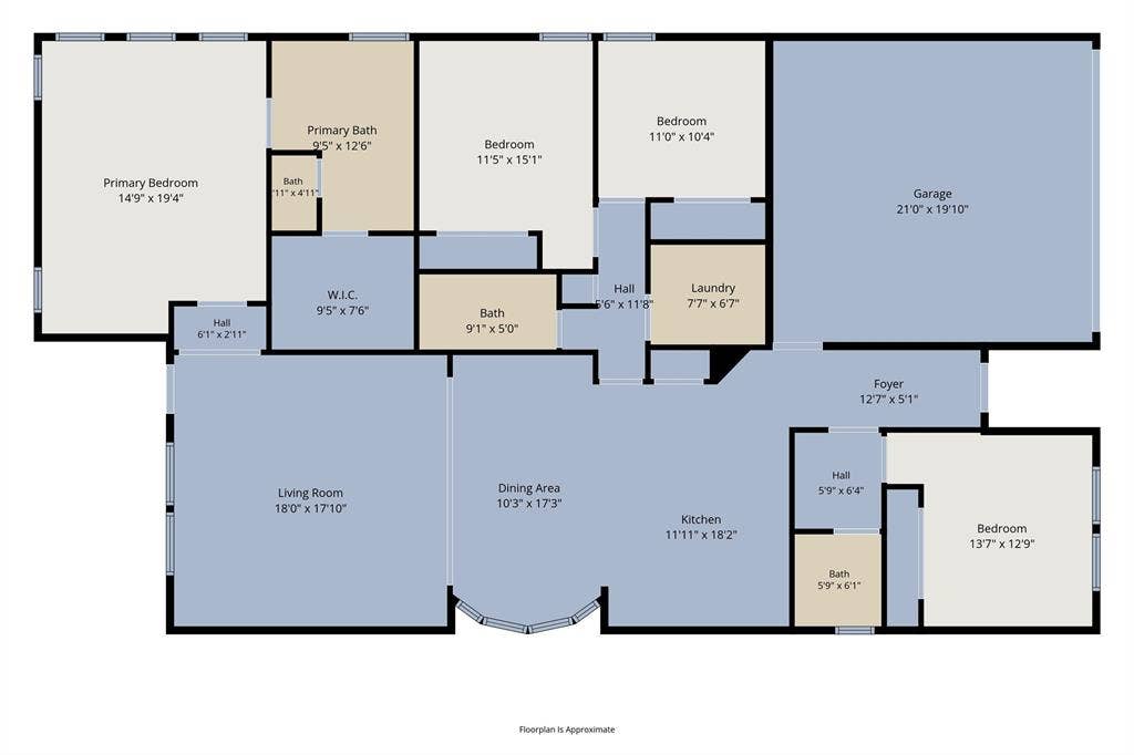 2041 St Andrews Way, Argyle, TX 76226 Floor plan