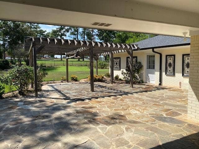 702 Mulberry Drive, Athens, TX 75751 Covered Back Patio