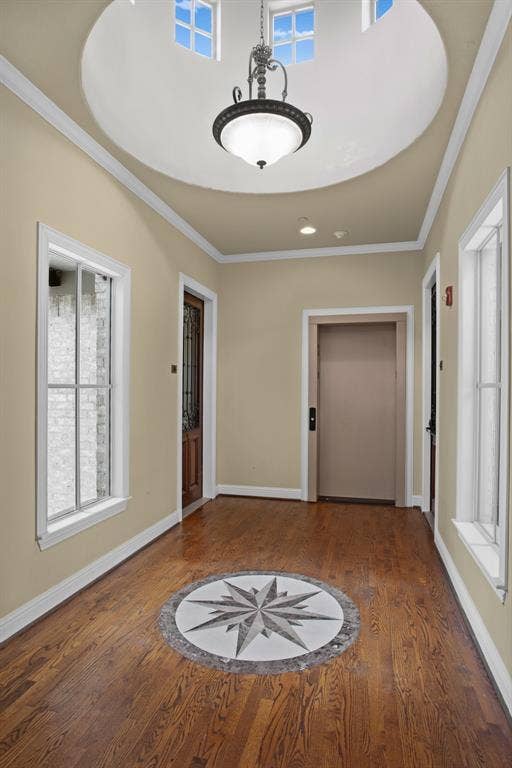 Common area with elevator