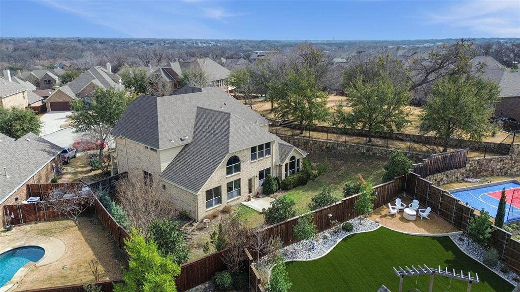 405 James Herndon Trail, McKinney, TX 75071 Private corner lot
