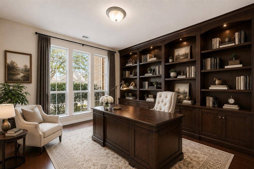 405 James Herndon Trail, McKinney, TX 75071 Study; digitally staged