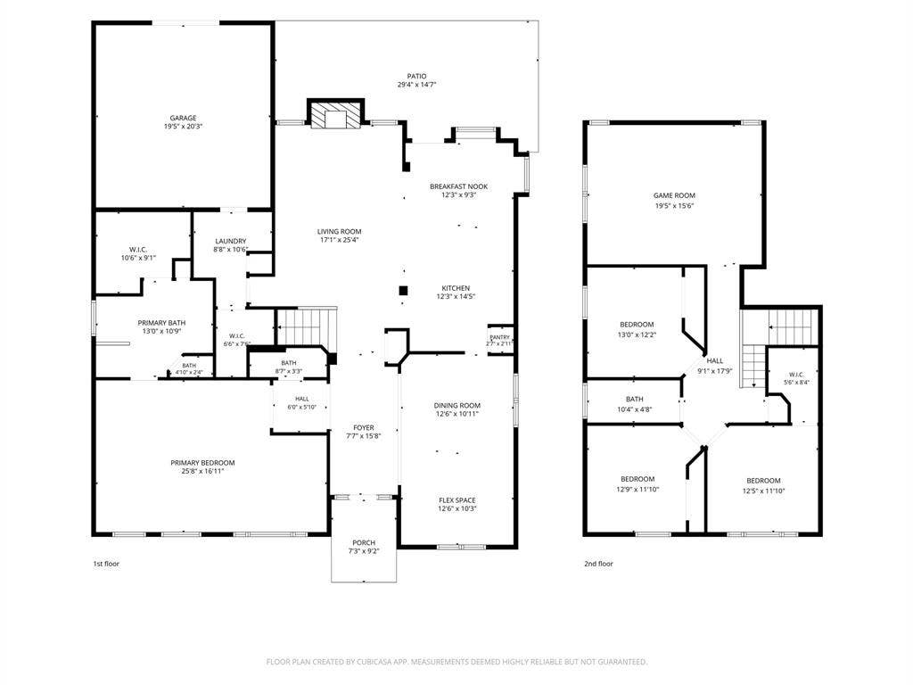 3202 Harbor Pointe Drive, Rowlett, TX 75088 Floor plan