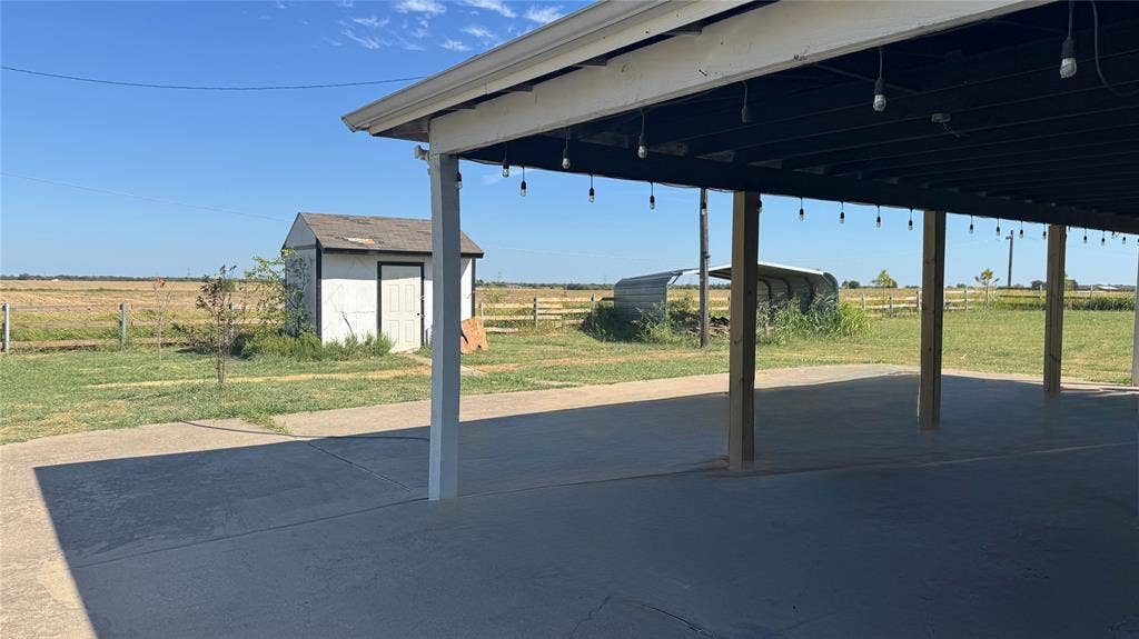354 N Fm 1138, Nevada, TX 75173 Covered patio or can use as a carport