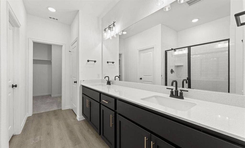 3644 Castle Drive, Celina, TX 75009 Primary Bathroom Representative Photo featuring the Noir Collection