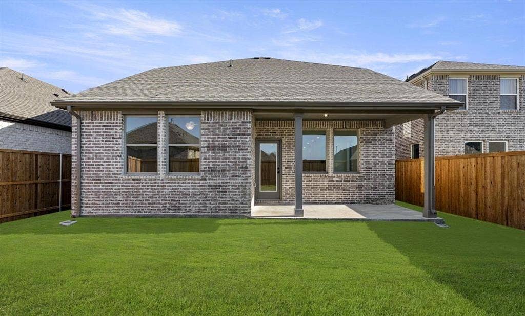 3644 Castle Drive, Celina, TX 75009 Rear Exterior Design Representative Photo