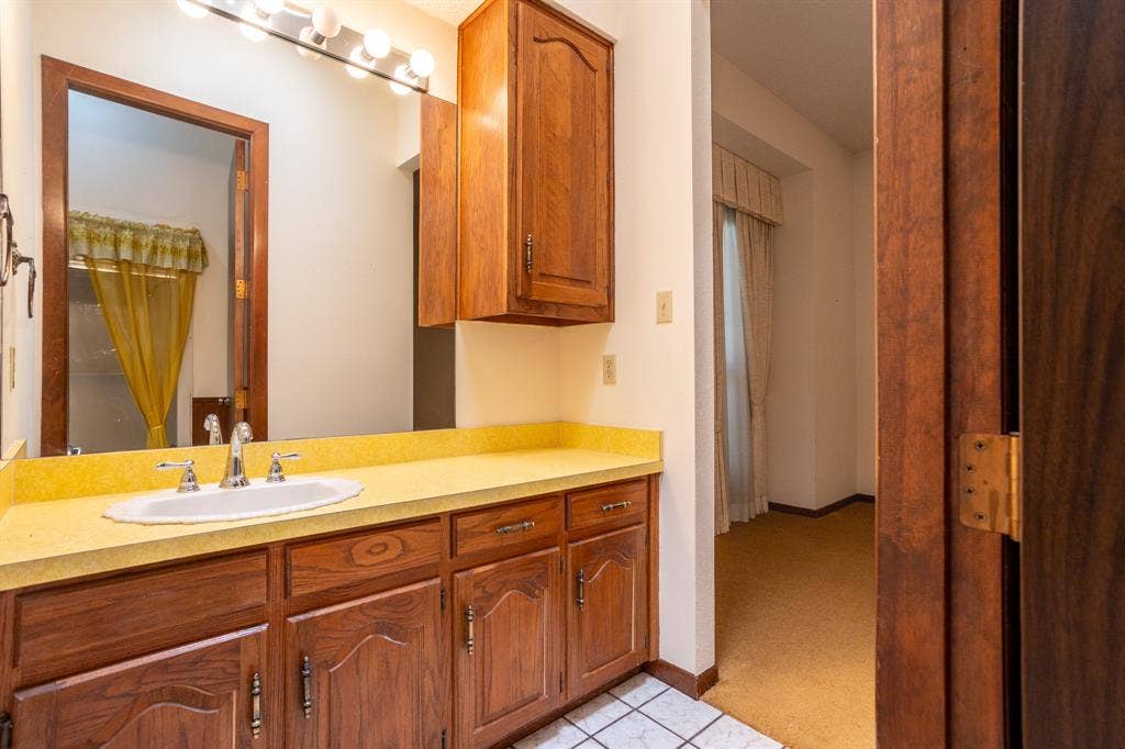 2300 W MAIN Street, Lancaster, TX 75146 Vanity for other bedroom in Jack and Jill bath