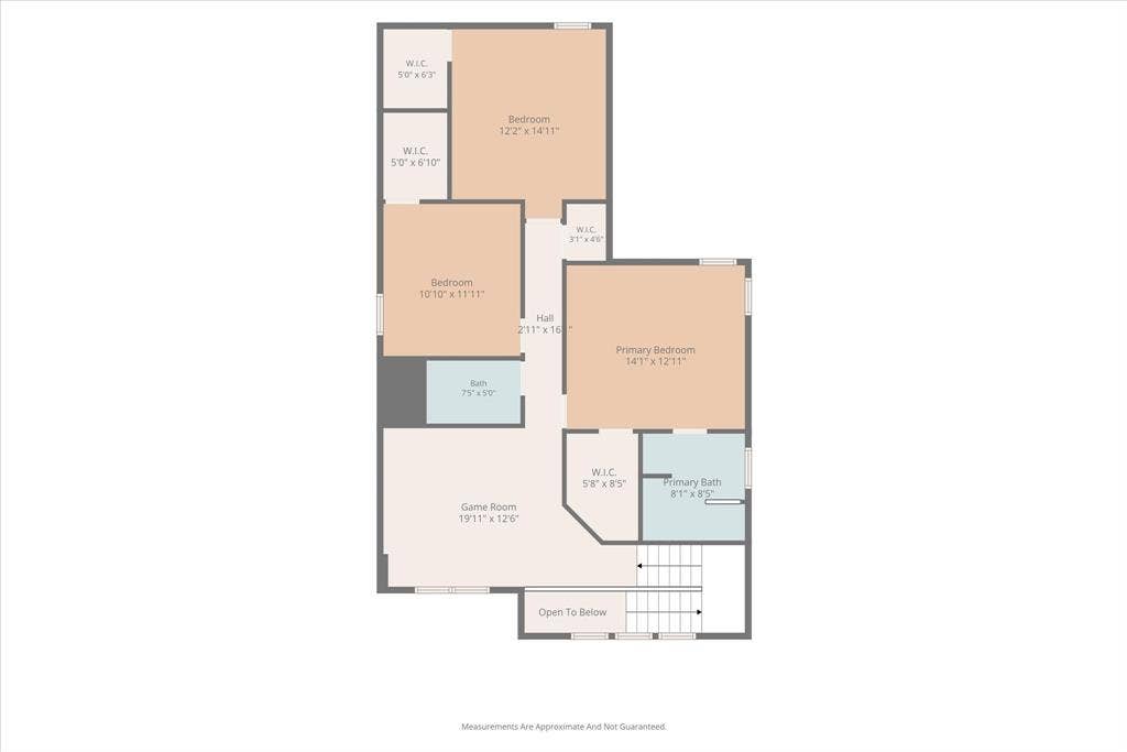 1225 Honeywood Lane, Royse City, TX 75189 Second Floor