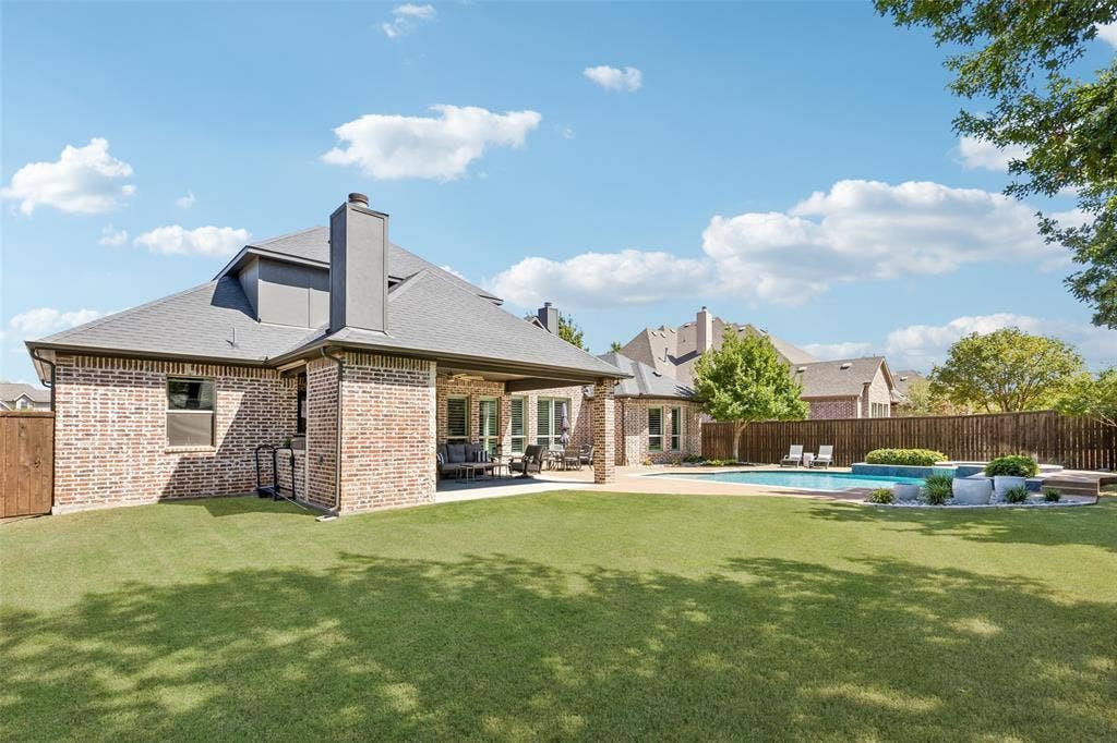 1530 Stillhouse Hollow Drive, Prosper, TX 75078 Huge backyard with plenty of space for a Sports Court or Putting Green
