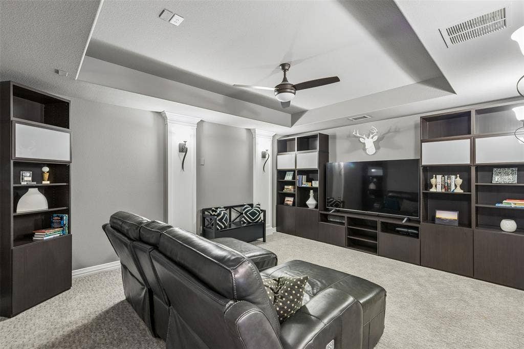 1530 Stillhouse Hollow Drive, Prosper, TX 75078 Spacious Media Room