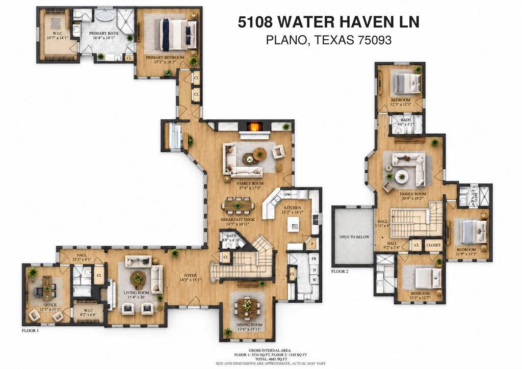 5108 Water Haven Lane, Plano, TX 75093 5108 Water Haven Lane, Plano, TX 75093