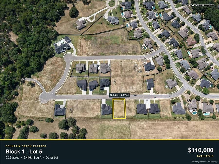 Property photo for 2020 Nichole Boulevard, Pottsboro, TX