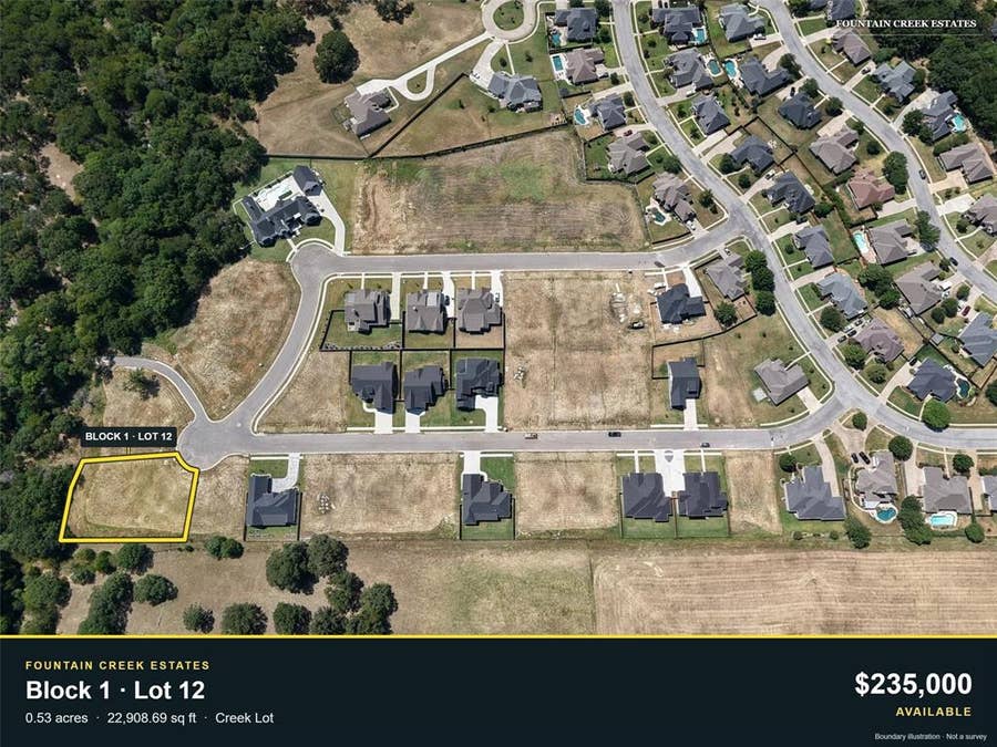 Property photo for 2048 Nichole Boulevard, Pottsboro, TX