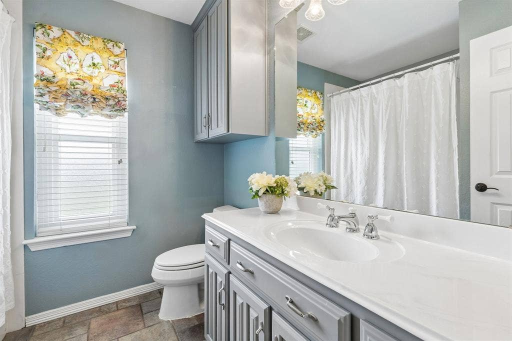 Well-Appointed Secondary Bath With Ample Storage
