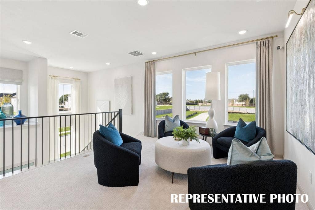 3733 Homer Court, McKinney, TX 75071 The light filled game room is the perfect place to host those big game day parties! REPRESENTATIVE PHOTO