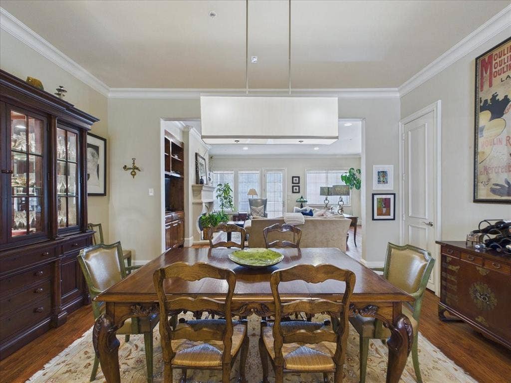 4301 Lomo Alto Drive, #B, Highland Park, TX 75219 Dining Room