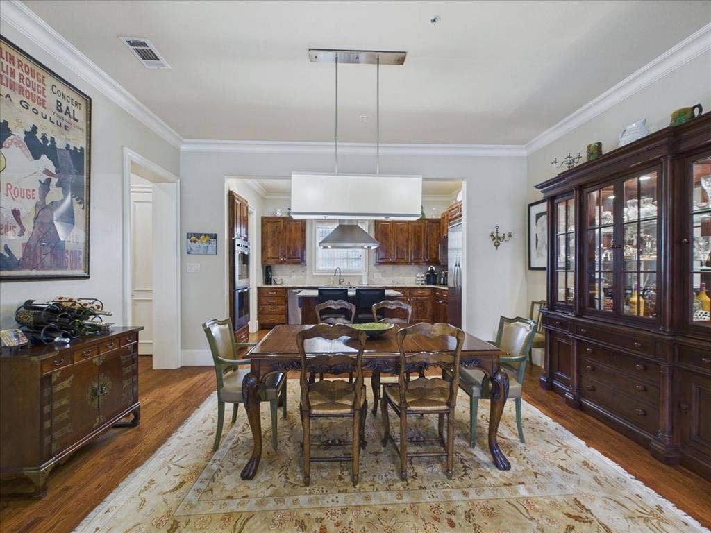 4301 Lomo Alto Drive, #B, Highland Park, TX 75219 Dining Room