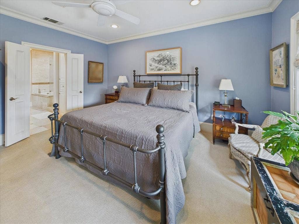 4301 Lomo Alto Drive, #B, Highland Park, TX 75219 Primary Bedroom