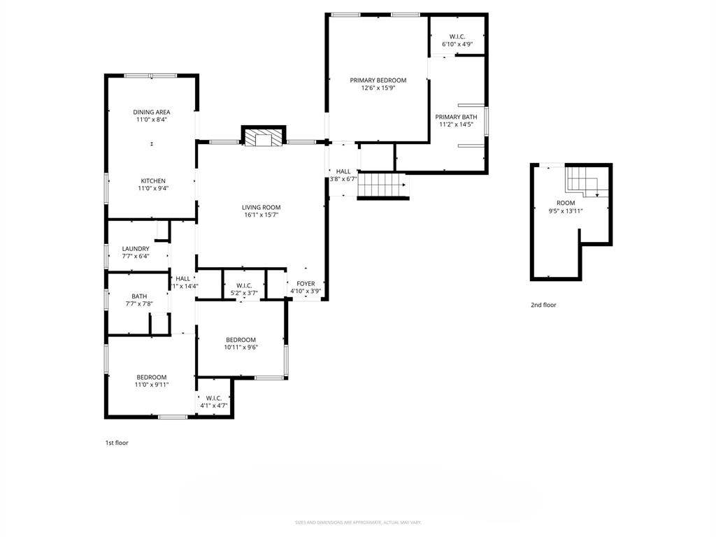 6421 Fairview Drive, Watauga, TX 76148 Floor plan