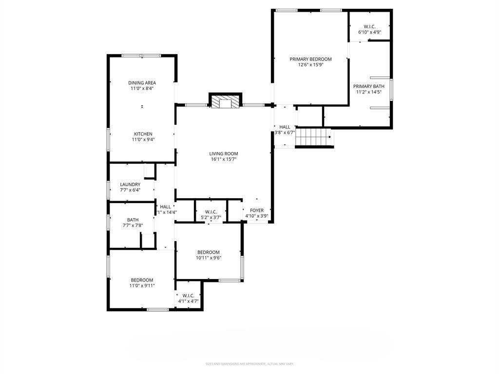 6421 Fairview Drive, Watauga, TX 76148 Floor plan