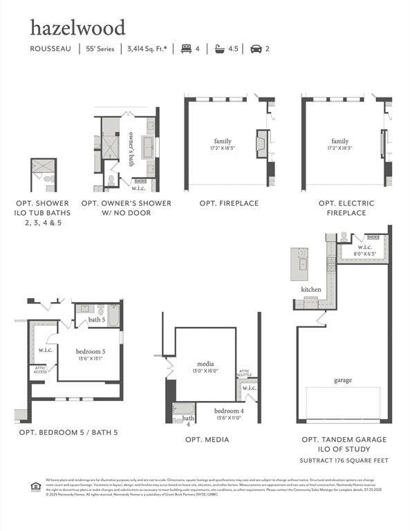 This dream home offers elevation A, optional media room plus so much more!