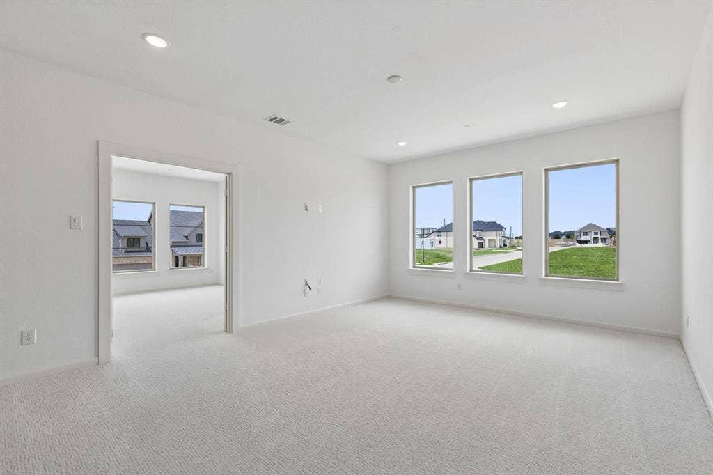 15756 Split Bark Lane, Frisco, TX 75033 The spacious game room, paired with adjacent media room, create the ultimate family entertainment zone!