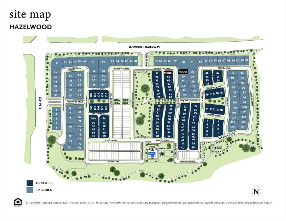 15756 Split Bark Lane, Frisco, TX 75033 Come see all of the new and exciting dream homes come to life in northwest Frisco's beautiful Hazelwood community!