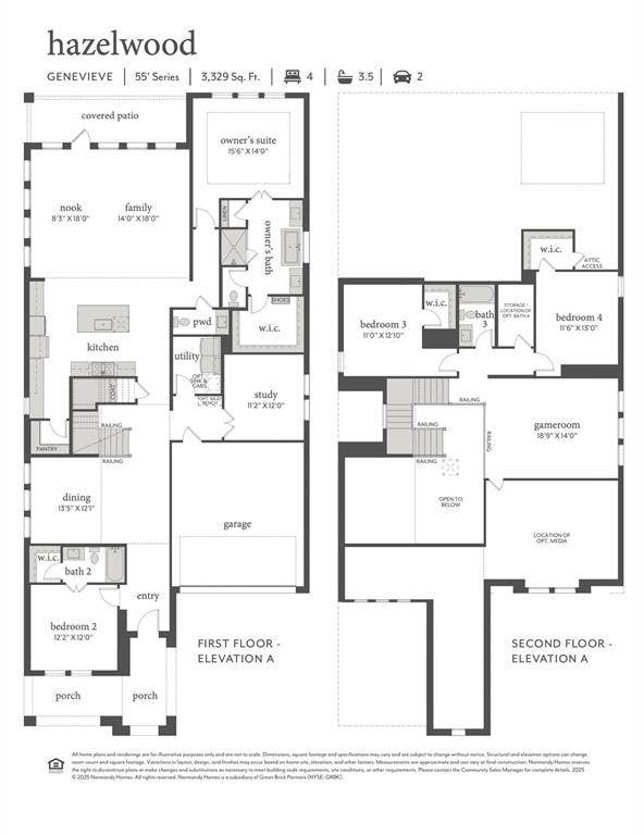 15756 Split Bark Lane, Frisco, TX 75033 With room for the entire family to have their own space, our Genevieve floor plan is your dream home come true!