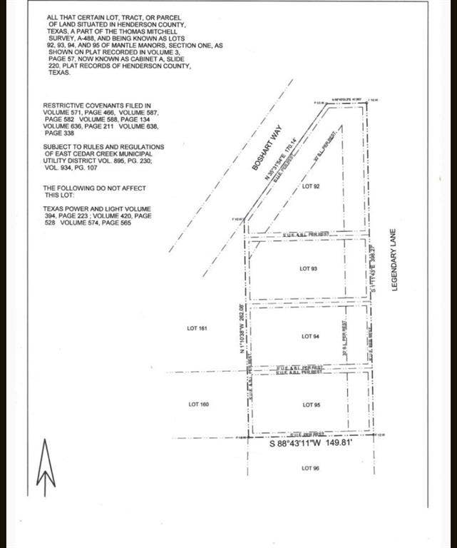 407 Legendary Lane, Gun Barrel City, TX 75156 407 Legendary Lane, Gun Barrel City, TX 75156