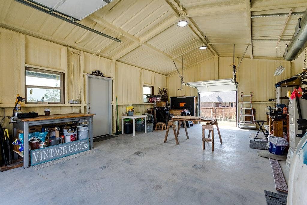 Dual garage doors