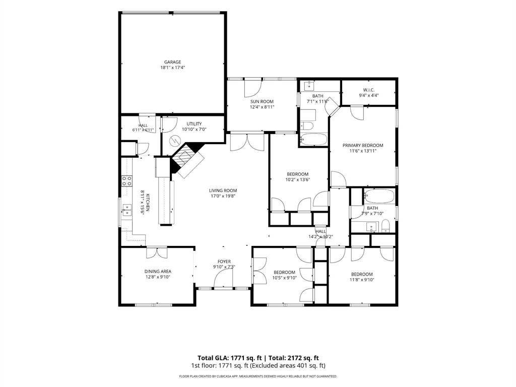 1328 Colmar Drive, Plano, TX 75023 Floor plan