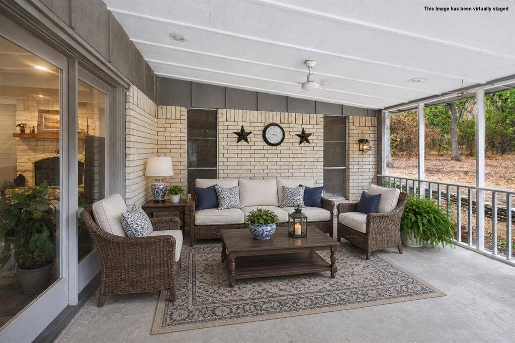 104 Trailwood Court, Burleson, TX 76028 This image has been virtually staged.