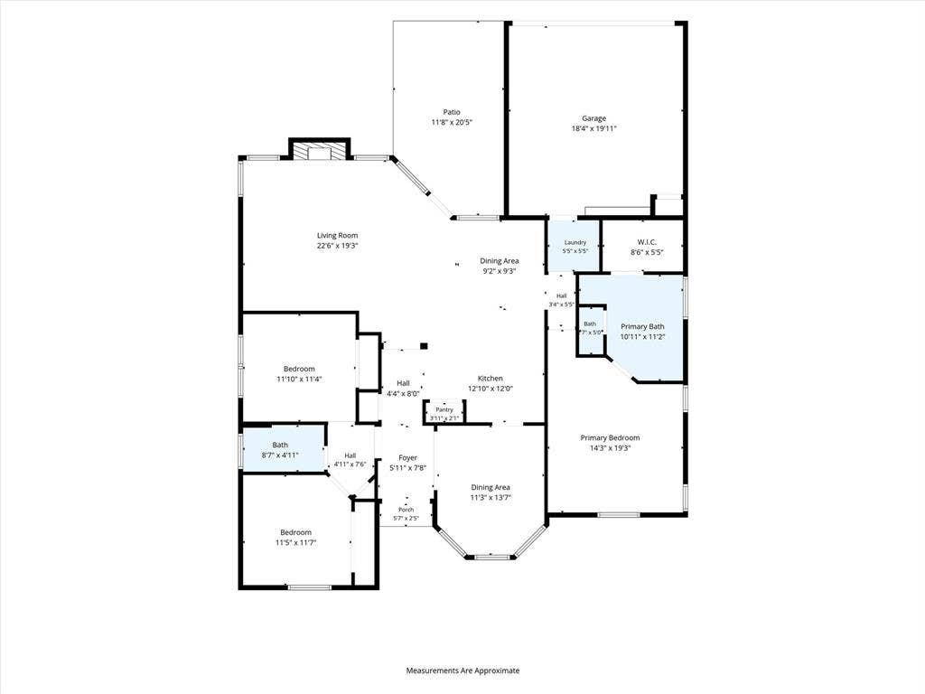 3916 Montrose Drive, Plano, TX 75025 Floor plan