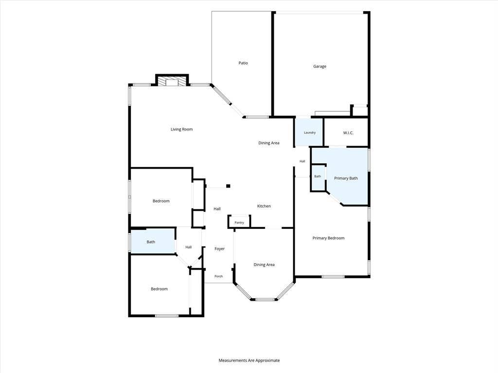 3916 Montrose Drive, Plano, TX 75025 Floor plan