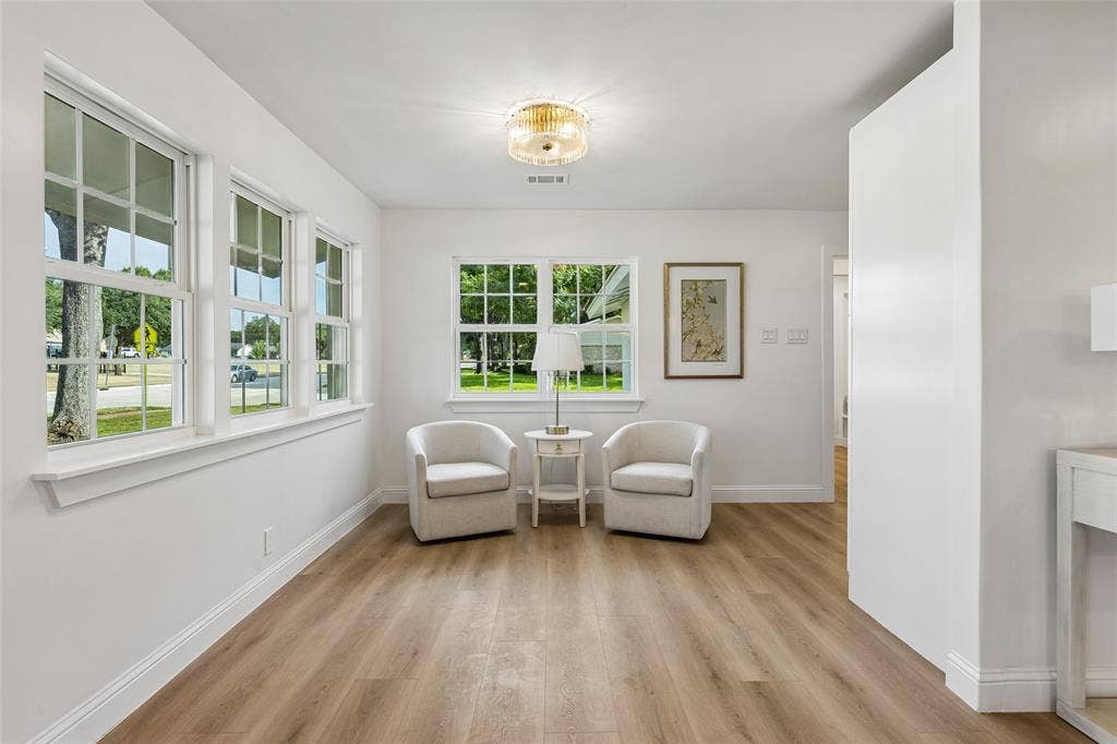 11864 Cold Harbor Lane, Dallas, TX 75244 Steps from the kitchen and living room, this sunny corner works as hard as you do. Game night tonight, home office tomorrow.