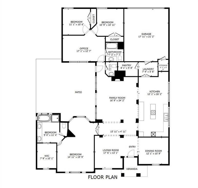 3104 Congress Avenue, Plano, TX 75025 Floor plan