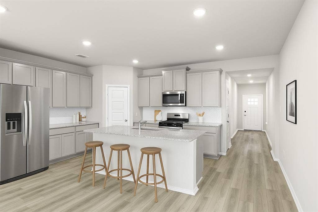 1817 Evangeline Downs Lane, Aubrey, TX 76227 McClellan II_Kitchen