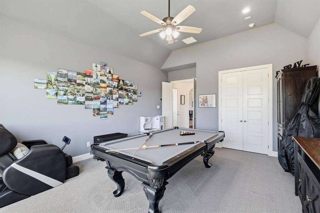 3424 Stardust Lane, Northlake, TX 76226 Game room with large storage closet